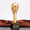 Copa do troféu de metal estrela de cristal criativa MEDALHAS resina O novo troféu anual do memorial