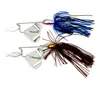 New Metal Buzzbait BASS Fishing Spinnerbaits 16g Topwater Floating swimming Popper Lead FISH trailer hook BUZZ LURE