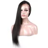 Wigs Raw Pre Plucked Brazilian 100% Human Hair Lace Front Wig With Baby Hair For Black Women Cuticle Aligned Hair Silky Straight Natura