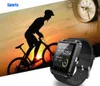 Bluetooth U8 SmartWatch Wrist Watches Tela de toque para Samsung Android Telefone Dormindo Monitor Smart Watch com pacote de varejo