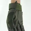 Touchscreen Outdoor Gloves Motorcykel Combat Hard Knuckle Full Finger Handskar Gratis frakt