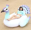 leisure giant inflatable floating animal peacock 150cm swim pool swan toy funny water swan toy floats mattress