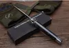 Cuchillo de la Mafia de 11 pulgadas ITA Italia 5CR13MOV, mango de palo de rosa, bolsillo de acción única, herramienta EDC táctica plegable, cuchillos de regalo de caza