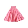 Kids Clothing Baby Girl Clothes Girls Skirts Candy Colors Skirts Fashion Girls Elastic High Waist Pleated Skirt Casual Kids Long Skirts 1-5T