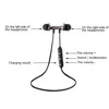 Cuffie sportive magnetiche XT11 Auricolari stereo wireless BT4.2 con microfono Auricolari magnetici Cuffie basse per iPhone Samsung LG Smartphone in confezione piatta