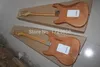 En kaliteli Çin Özel Gitar FST Burl Desen 6 Dizeler Doğal Ahşap Elektro Gitar Altın Donanımı 93001596444