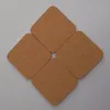 Natural Square Wood Coffee Cup Mat Heat Resistant Cork Coaster Mat Tea Drink Wine Pad Table Decoration ZA6095