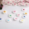 Fleurs en soie de 15 mètres pour décorations de mariage dentelle de fleurs brodées pour tissu, couvre-chef, bijoux, emballage cadeau, etc.