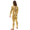 instnovo men latex بدلة أسود لامع لامعة من الجوارب المعدنية مقطوعة الرأس zentai بدلة كاملة الجسم وحدة البشرة البشرة المخصصة