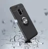 autohouder metalen vingerring beugel hoesjes voor iphone 15 plus 14 max pro 13 12 11 xr xs 8 7 cover zacht tpu luxe verdediger hybride ondersteuning magnetische autohouder achterkant huid