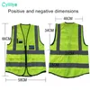 High Visibility Clothing Clothing Safety Reflective Vest Night Work Security Traffic Cycling
