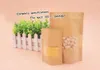 30*40+6cm Kraft Paper Gift Bag For Tea Powder Nut Food Cookie Packaging Zip Lock Bags Gift Bag For Children Spot 100/ package