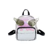 送料無料Sequin Mini Backpack女性ハンドバッグスパンコールキャンバスリュックサックレディーガンバックパックブーツBohoバッグピンクブラックレッドブルーホワイト