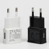 5V 2A USB 1 Portar Interface Travel EU US-kontakt USB Original Wall Charger Adapter för Samsung för iPhoneXS / X / 8/7 / 6 Cellphone