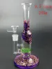 Água de vidro do Natal BONG Beaker direto 7mm Hookahs 9.5inch bom presente