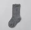 Filles d'été dentelle chaussettes creuses enfants à volants genou haute princesse chaussettes bébé coton jambes enfant en bas âge enfants confortable respirant chaussette 1707559