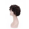 Afro Kinky Curly perruque Cheveux synthétiques Perruques pour femmes mélange noir brun et blond complet Cosplay