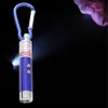 3 in1 LED UV Işık El Feneri Alüminyum Alaşım Kırmızı Lazer Pointer Mini Torch ile Anahtarlık Kalem Zinciri Ücretsiz DHL