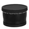 52 MM 2.0X Telefoto Lens Nikon D7100 D5200 D5100 D3100 D90 D60 ve Canon Sony Kamera Lensler Ile 52 MM Filtre Konu