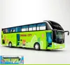 ALOY CAR MODEL TOUS Luksusowy kreskówkowy autobus turystyczny z światłami dźwięk wycofanie się na imprezę Kid039 Birthday039 Prezenty Kolekcja3445260