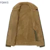 FGKKS 2018 MEN JACKET COATS Vinter Militär Bomber Jackor Man Jaqueta Masculina Fashion Denim Jacket Mens Coat S914