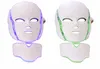 LED gezichtsmasker 7 kleurlicht pon Draai de poriën aan de huid Verjonging anti acne rimpelverwijderingstherapie schoonheidssalon3098798