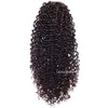 Afro Kinky Curly Women Drawstring Ponytail extension kinky Curly Hair Brazilian Virgin Hair Clip remy Hair Pony tail 160g 18inch