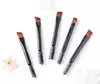 Mini double eyebrow brush short portable soft head eyebrows beauty makeup tool beginner spiral eyelash brushes 10