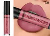 Långvarig lyxig 17 färger Lip Gloss Tint Lip Balm Matt Flytande läppstift Makeup Romate Halo