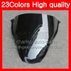 100% ny motorcykel vindrutan för Aprilia RS4 125 RS125 06 07 08 09 10 11 RS 125 2006 2007 2008 2011 Chrome Black Clear Smoke Windshast