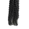 Brazylijskie kręcone ludzkie włosy I Wskazówka Włosy Rozszerzenia Ludzki 100g Pre Bonded Curly Keratyn Hair Extension 100s 14 "16" 18 "20" 22 "24" 26 "