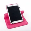 Universal 360 Rotating Flip PU Läder Stand Case Cover för 7 tum 8 tum 10 tum Tablet Ipad Samsung Tablet