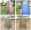 Tenda da bagno con doccia pop-up automatica, uso pieghevole all'aperto, per WC, pesca invernale, spazio privato, antivento