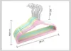 아이 옷 옷걸이 어린이 무리 다채로운 인쇄 옷걸이 매직 슬립 방지 아기 원활한 옷 랙 도매