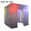 Defr Conçu Mobile Gonflable Cube Photo Booth Props Cabine Murale De Mariage avec 16 Couleurs Changeantes et Logo Peut être Ajouté pour Selfie ou D'autres Événements en Vente