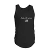 Nieuwe mannen zomer sportscholen fitness bodybuilding tank top mode heren crossfit kleding strak ademende mouwloze shirts vest