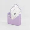 35*24*8Cm Mini Enveloppe Créative Pli Boîte À Fleurs Rose Décoration Boîte-Cadeau Fleur Boîtes D'emballage Pour La Fête À La Maison De Mariage lin4402