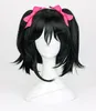 LoveLive! Nico Yazawa Wig Love Live Cosplay Wigs + 2 Bow Hairpins