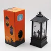 2018 Halloween Vintage Dyni Zamek Light Light Party Wiszące Wystrój Led Lampion Party Supplies Kult Horror Ghost Witch Wiszący Latarnia