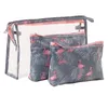 Flamingo make-uptassenset en organizer voor dames meisjes Waterdichte make-uptas Reismake-upzakje Toilettas opbergtas299E