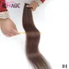 Высококачественная невидимая лента утка с кожей в расширении 100% Remy Human Hair Double Drait Factory Direct 12-24 дюйма