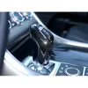 Couvercle d'habillage de tête de changement de vitesse en fibre de carbone pour Land Rover Range Rover Sport 2014-17 garniture de manchon de poignée de vitesse ABS