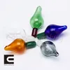 Gekleurde kwarts banger bubble carb cap roken accessoires voor TERP Pearl Ball Quartz Thermal Banger Nails Dabber Glass Bongs Dab Oil Rigs