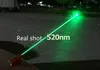 Cuivre le plus brillant 520nm 1000000 mètres pointeur laser vert MINI Portable étanche DHL4634389