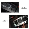 Konsola samochodowa Podpowiedź Galeria Gearshift Panel Pokrywa Wytady Strony Ze Stali Nierdzewnej Stylizacja Akcesoria do Audi A3 8V 14-16