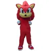 2019 Sonic Sonic och Miles Tails Mascot Fancy Party Dress Carnival Costume