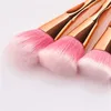 8pcs Pro Fashion Makeup Brushes Kit Face Foundation Powder Eyeshadow Blush Lip Plating Make Up Brush Set