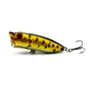 Hengjia Popper fiske Lure 10 stycken Hårt plastfiske bete 65cm13g flytande vatten bad bete wobblers fiske tackling6244301