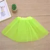 16 couleurs bébé filles jupe pas cher enfant vestime de danse de danse tutu jupe puttishirt dancewear ballet robe sicilit skirts costume a03679392