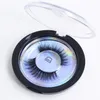 28 styles Mink Lashes 3D Silk Protein Mink False Eyelashes Long Lasting Lash Natural Makeup Laser Round Box Packaging